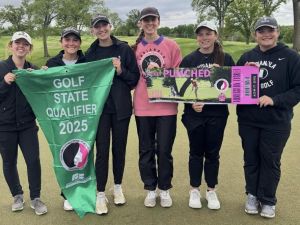 Indianola Girls Golf Qualifies to State, Baseball Sweeps #7 Ottumwa